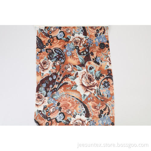 Fashion Textile Fabric Viscose Print Fabric